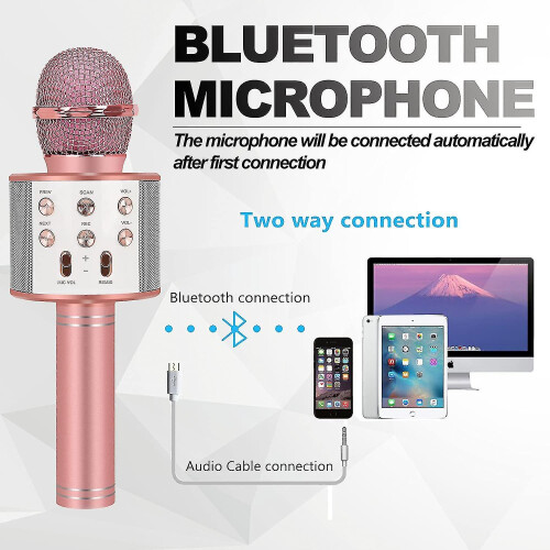 Birthday Gifts ,bluetooth Wireless Karaoke Microphone 2