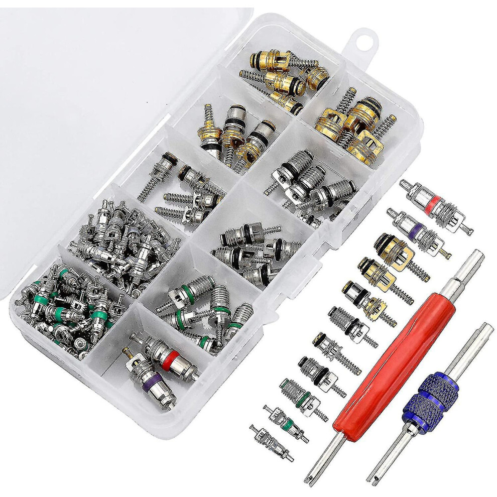 102pcs Air Conditioning Valve Core,automotive Air Conditioning