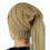 (Brown) Cc Letter Ponytail Cap Knitting Hat For Ladies 1