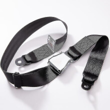 Aircraft Aviation Adjustable Two-point Seat Belt Seat Cable Two-point Car Seat Belt-yky