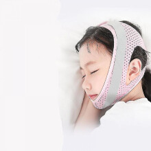 Children's Sleep Anti-open Mouth V-face Bandage Mouth Breathing Correction Belt(pink) Pink