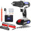 21V Cordless Power Drill Screwdriver Drill Set with 25+1 Torque Setting 2-Gear Combi Hammer Drill 1