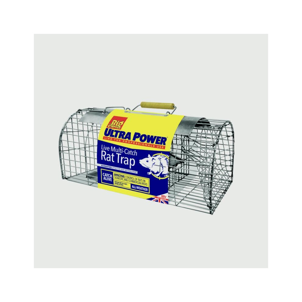 The Big Cheese - Ultra Power Live Multi Catch Rat Trap -
