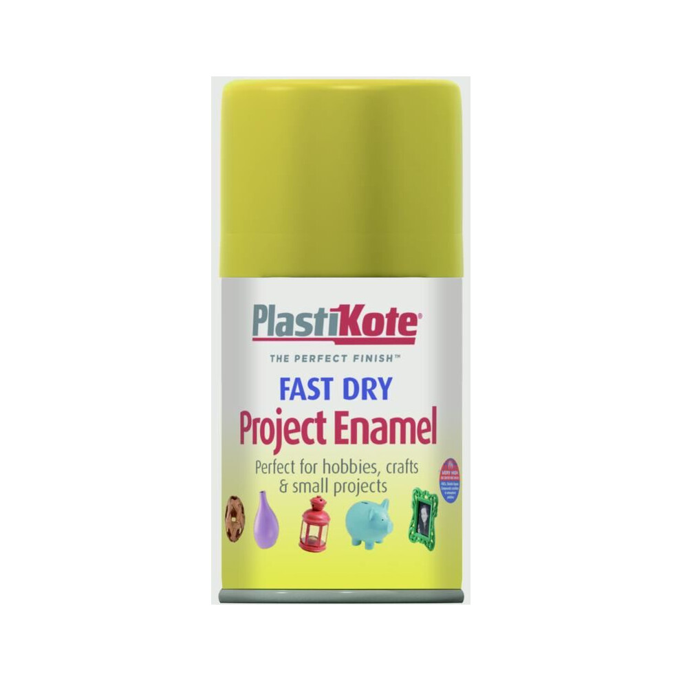 PlastiKote - Fast Dry Enamel Aerosol Paint - Brass - 100ml