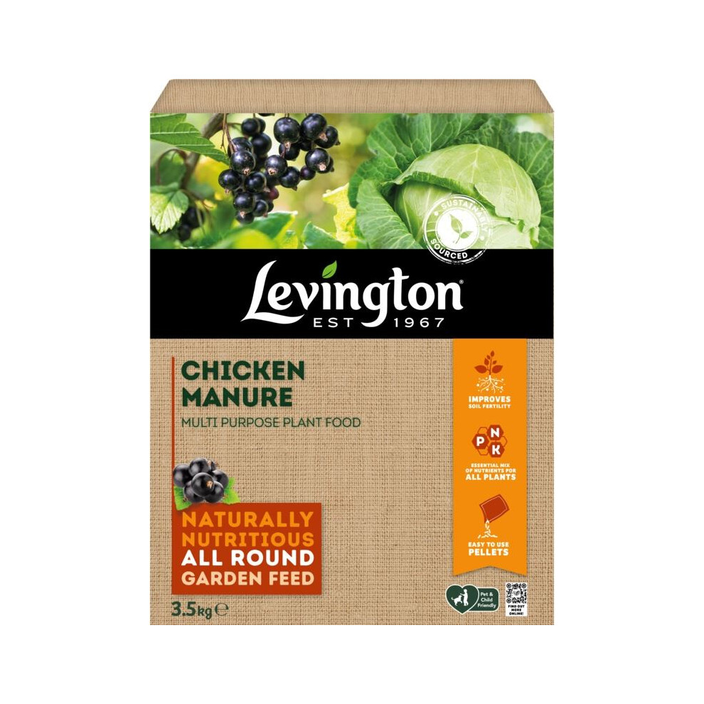 Levington - Chicken Manure - 3.5kg