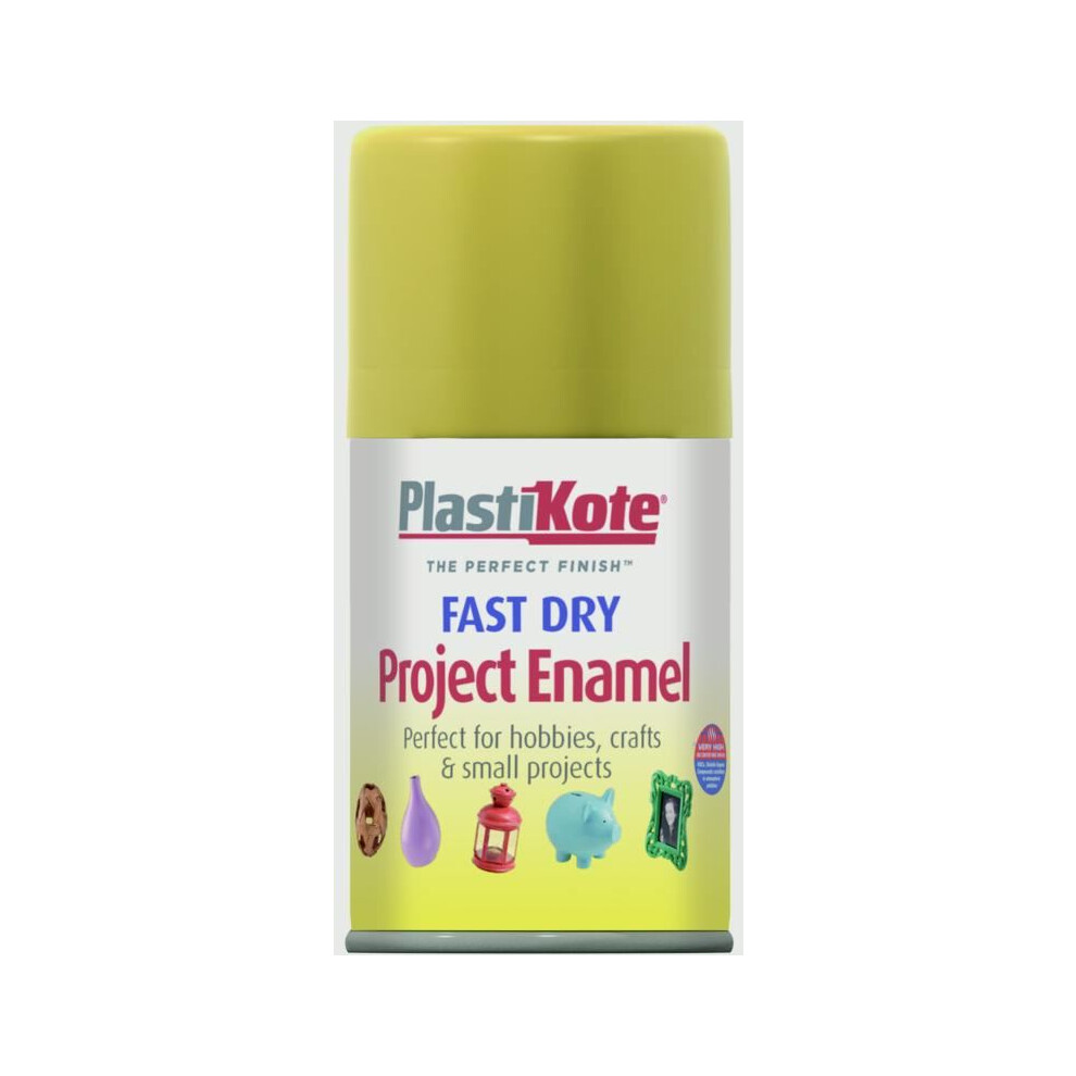 PlastiKote - Fast Dry Enamel Aerosol Paint - Antique Gold - 100ml