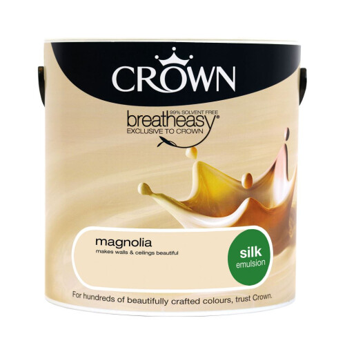 Crown Crown - Walls & Ceilings Silk 2.5L - Magnolia