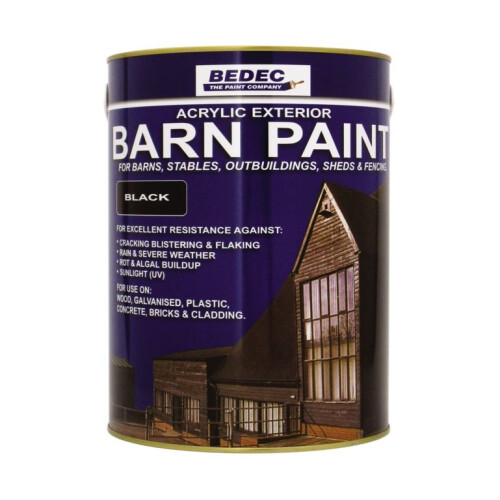 Bedec - Satin Barn Paint 2.5L - White