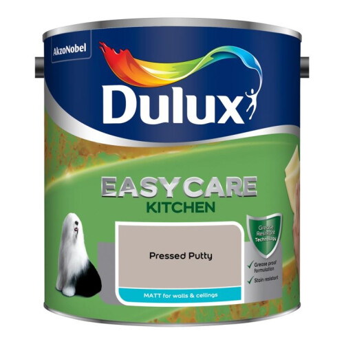 Dulux Dulux - Easycare Kitchen Matt 2.5L - Pressed Putty