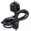 Mains C5 Clover Cable Cloverleaf Power Cable With UK Plug For Laptop Length: 2M 1