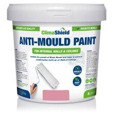 (5 Litres, Berry Sorbet) SmartSeal Anti-Mould Paint - For Bathroom, Kitchen, Bedroom Walls & Ceilings - Protection Against Dangerous Mould