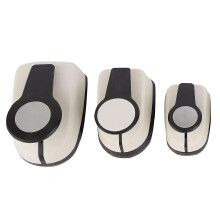 3pcs Paper Craft Punches-hole Puncher Single,hole Punch Shapes, Hole Puncher For Crafts 9/16/25mm C