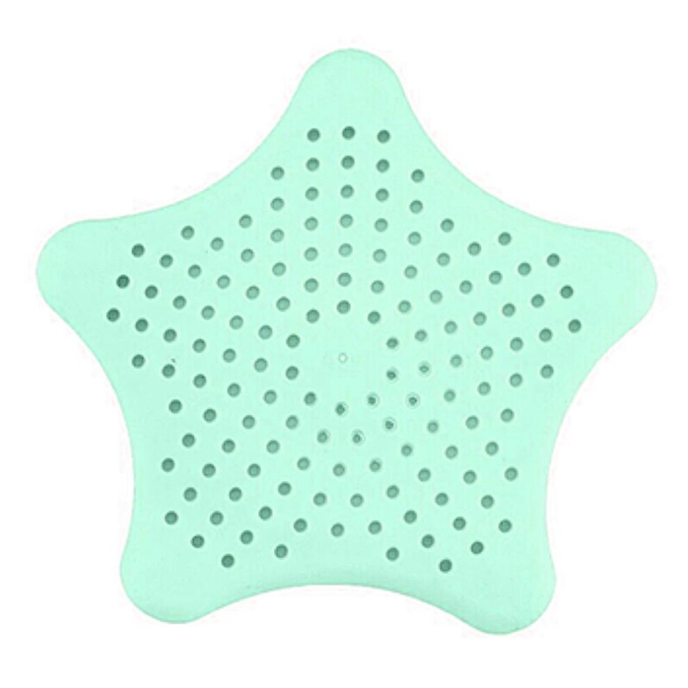 (Nordic ) Bathroom Drain Cover Hair Catcher Bath Stopper Sink Strainer Filter Green
