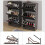 Vida Designs (Black) 3 Drawer Shoe Cabinet Hall Storage (FSC 100%) 5