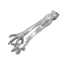 Stainless Steel Ice Tongs Claw Shape Sugar Tongs For Cocktail Whiskey Teas