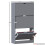 Vida Designs (Grey) 3 Drawer Shoe Cabinet Hall Storage (FSC 100%) 3