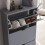 Vida Designs (Grey) 3 Drawer Shoe Cabinet Hall Storage (FSC 100%) 8