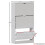 Vida Designs (White) 3 Drawer Shoe Cabinet Hall Storage (FSC 100%) 3