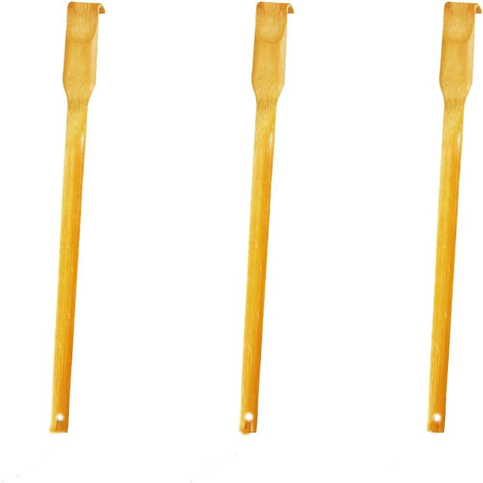 Back Scratcher, 3 Piece 17" Strong Sturdy Self-massager Therapeutic Bamboo Wooden Back Scratchers For Scratching Itches, Best Gift For Pregnant Women
