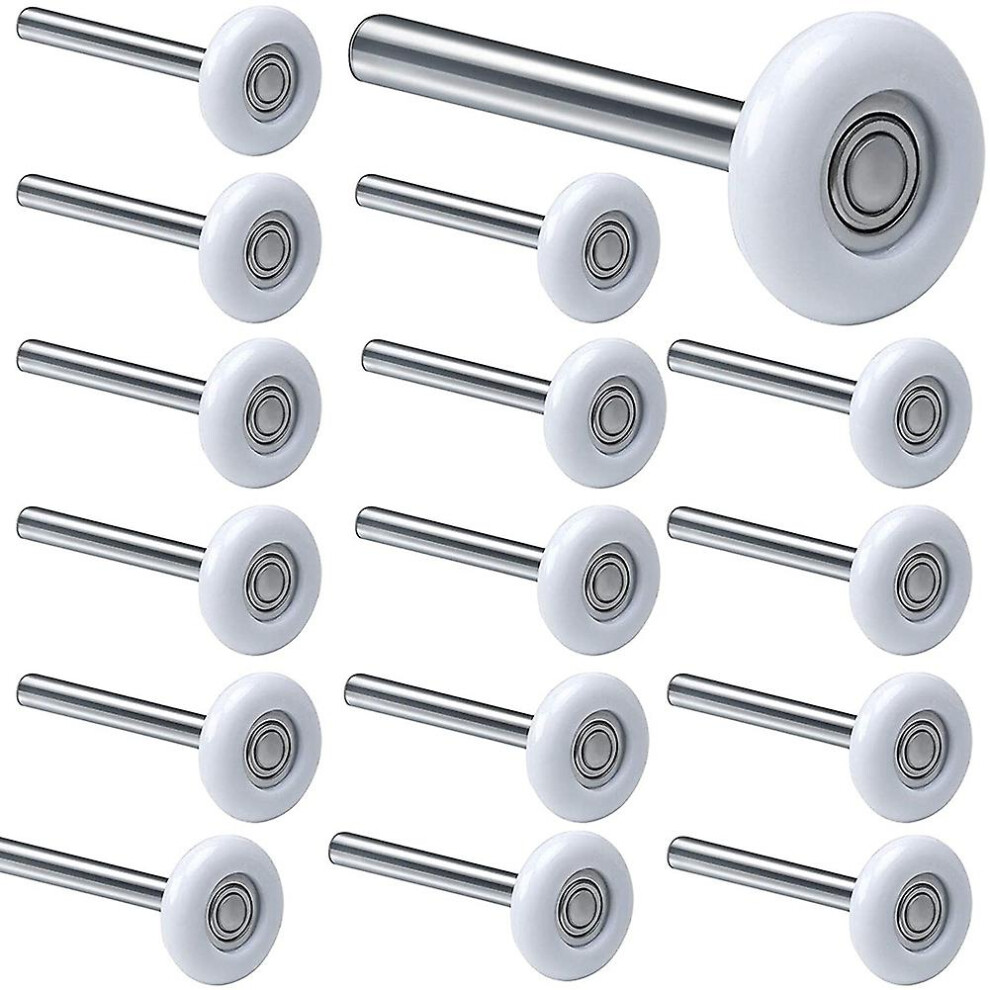 12Pack 2 Inches Garage Door Rollers, 6200ZZ Bearing Nylon Garage Door Roller,for Residential and Commercial Garage Doors