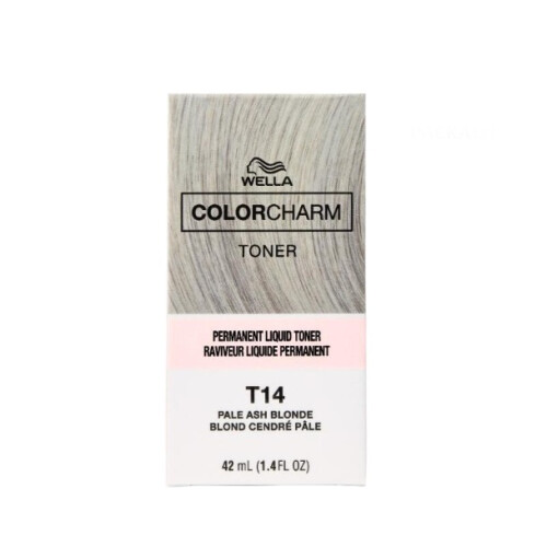 Wella (T14 Pale Ash Blonde) Wella Color Charm Permanent Liquid Hair Toner - Blondes