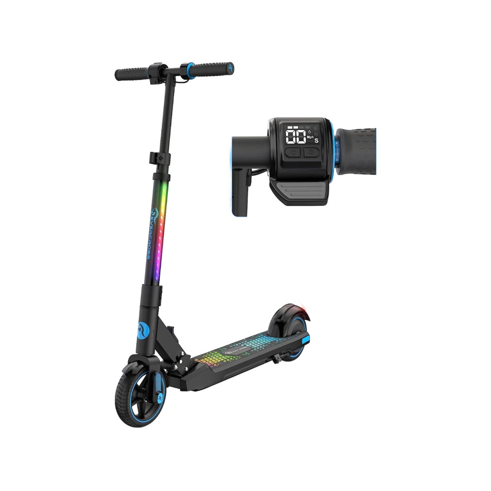 (EV06C-Black) Electric Scooter Adult or Kids, Foldable E Scooter