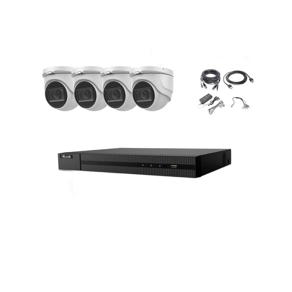 HIKVISION 8MP CCTV 4K UHD DVR 8CH OUTDOOR 4X VIVID HD CAMERA  KIT(1TB)