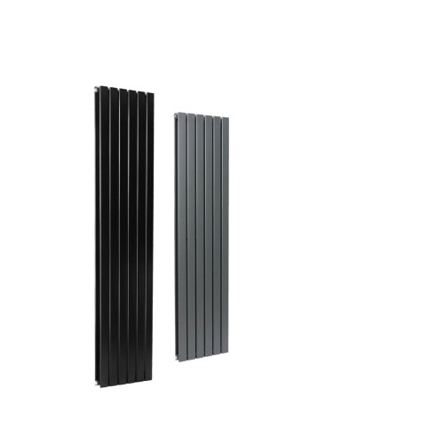 MCC (Black, 1600x408 mm Double) MCC Radiator Horizontal Vertical Designer Flat Panel Central Heating Radiator Heater