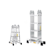 4.7M Aluminium Folding Ladder Multi-Purpose 14 in 1 Combination Ladder