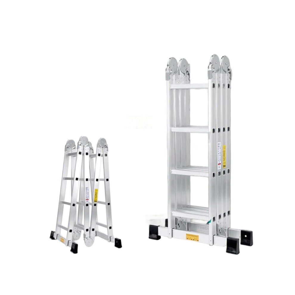 4.7M Aluminium Folding Ladder Multi-Purpose 14 in 1 Combination Ladder