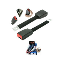 2PCS Car Safe Belt Extender Seat Belt Buckle Universal Adjutable
