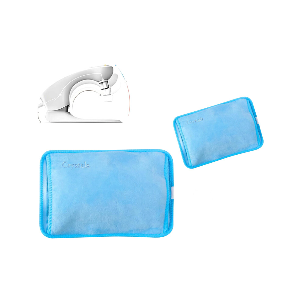Denny Int Ltd Electric Rechargeable Hot Water Bottle Bed Hand Warmer Massaging Heat Pad Grey