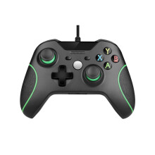 Wired Xbox One Controller for Xbox One/One X/One S & Windows 10 - 3.5mm Headset Jack, Dual Vibration, Ergonomic, Plug-and-Play USB