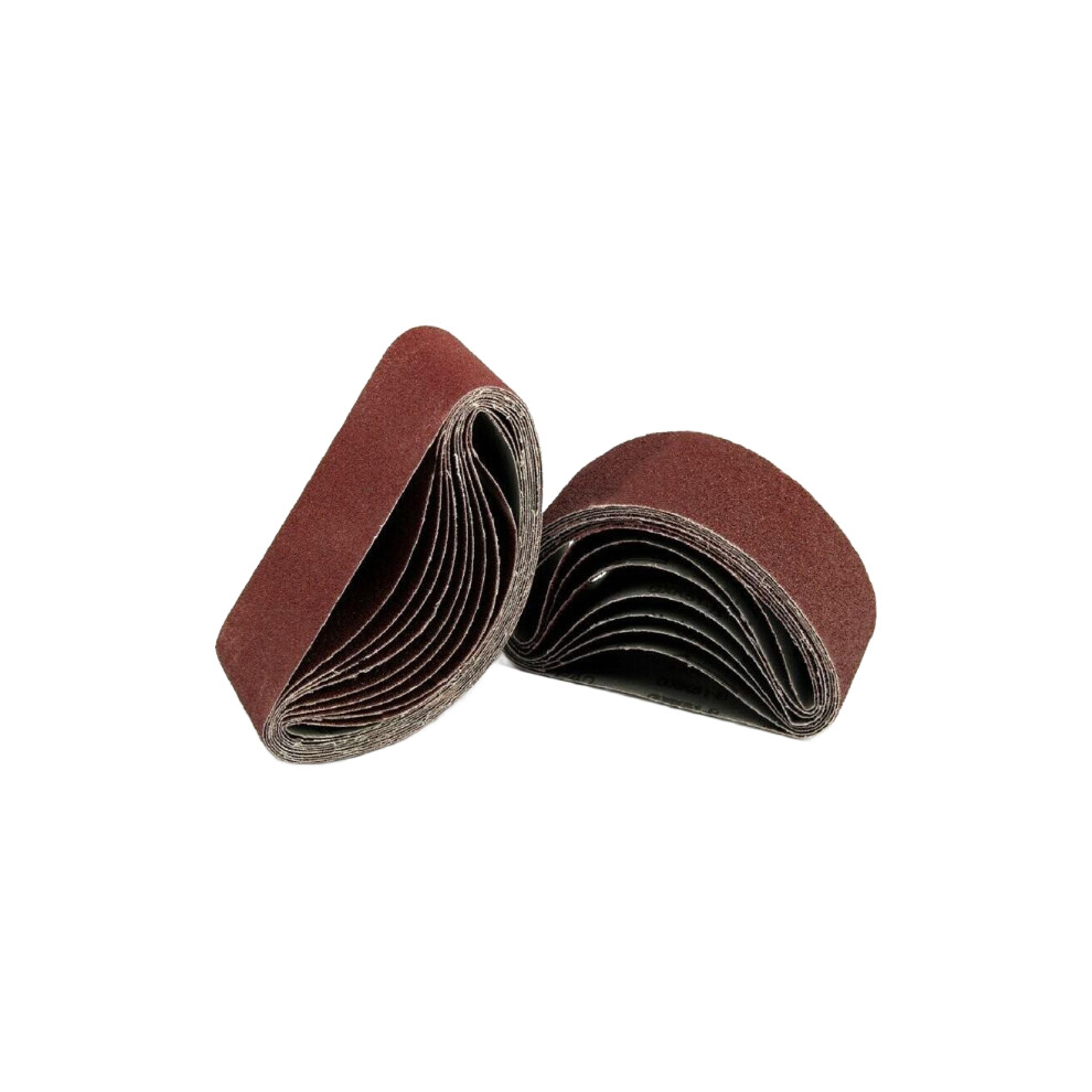 20x Sanding Belts 75X457 mm Mixed Grade 40 60 80 120 Makita Sander