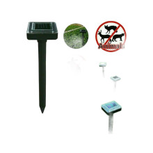 Repelente ultrassónico de animais de estimação com energia solar 2pcs Controlo de animais de estimação