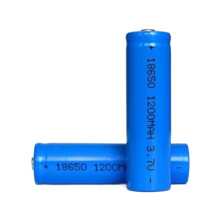 (2 PCS 1200 MAH) 18650 3.7V Rechargeable Lithium Battery With Case