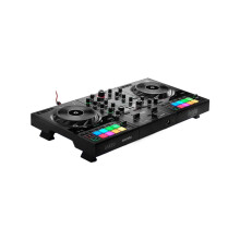 Hercules DJControl Inpulse 500 USB DJ Controller Live Mixer with Jog Wheels, Crossfader, Loop, Hot Cue, Music Assistant and Serato Lite