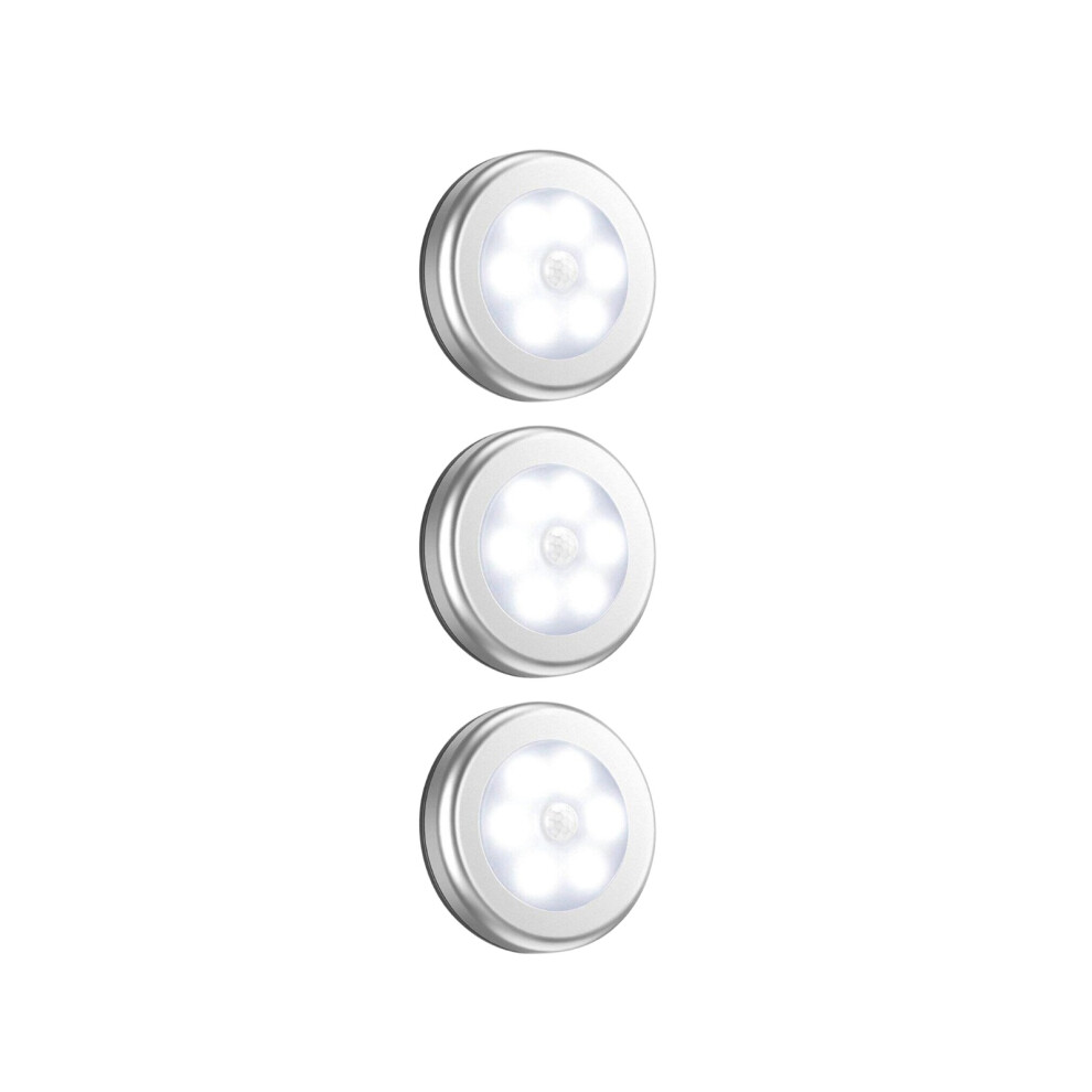 3x 6LED Motion Sensor Lights Stair Lamp PIR Wireless Night Light