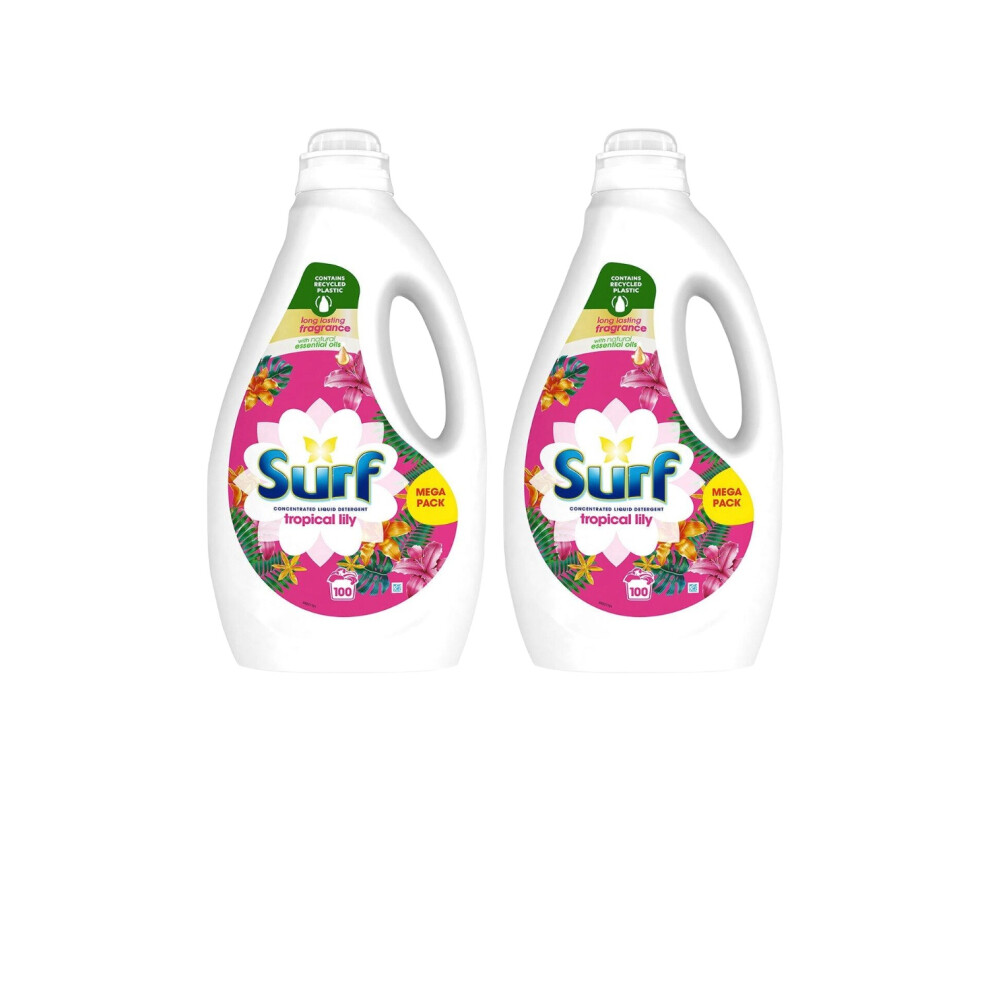 (Buy 2) Surf Liquid Laundry Detergent Tropical Lily, 100W