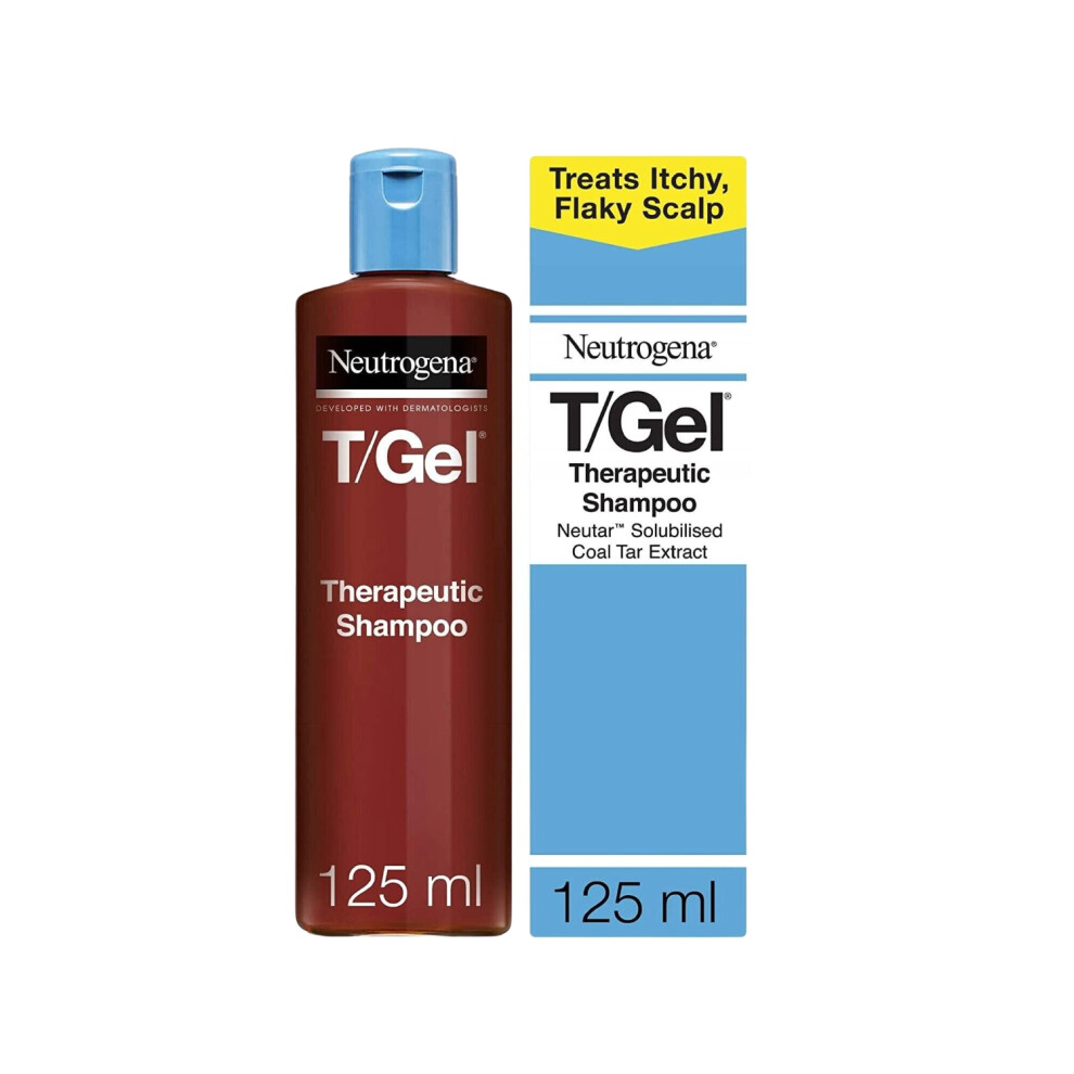 Neutrogena T/Gel Therapeutic Shampoo Treatment for Scalp Psoriasis, Itching Scalp and Dandruff 125ml