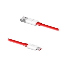 One Plus Dash USB C Charger Cable, Flat Tangle Free for OnePlus 6t 5t 6, 5 2 3 L