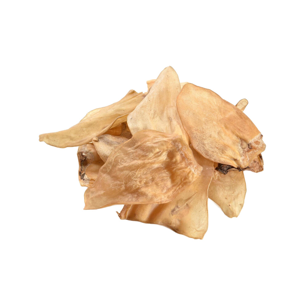 Dragonfly-Products Dragonfly Products Cows Ears For Dogs Large 12 Pieces Eu Low Fat Natural Raw Healthy Treat Higher Welfare Grade A Premium Whole Cow Ear Chew (12)