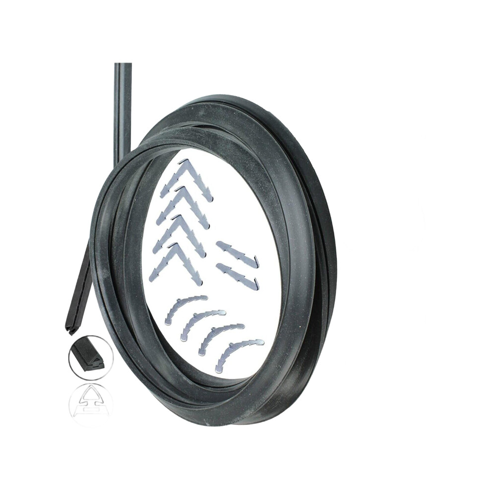 3m Cut to Size Door Seal for Bush 3 or 4 Sided Oven Cooker (Rounded or 90Âº Clips)