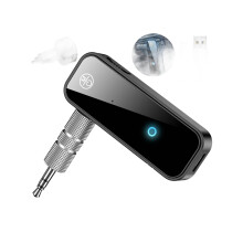 2 in 1 Wireless Car Aux Bluetooth Audio Receiver Adapter Transmitter 3.5mm Jack