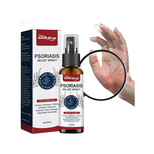 Psoriasis Relief Spray Herbal Essence Itching Treatment Ointment Skin