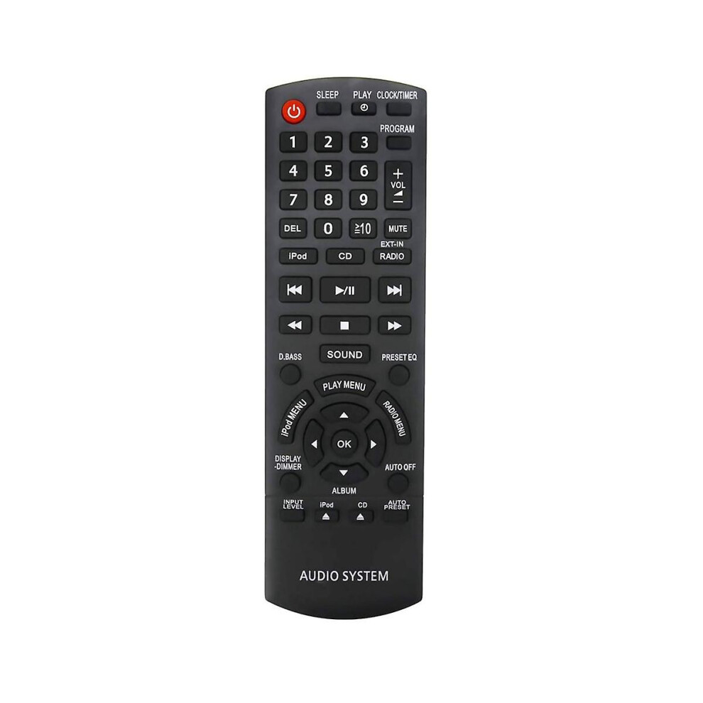N2QAYB000641 Remote Control Replaced for Compact Stereo System SC-HC35 SCHC35 SC-HC35DB SCHC35DB