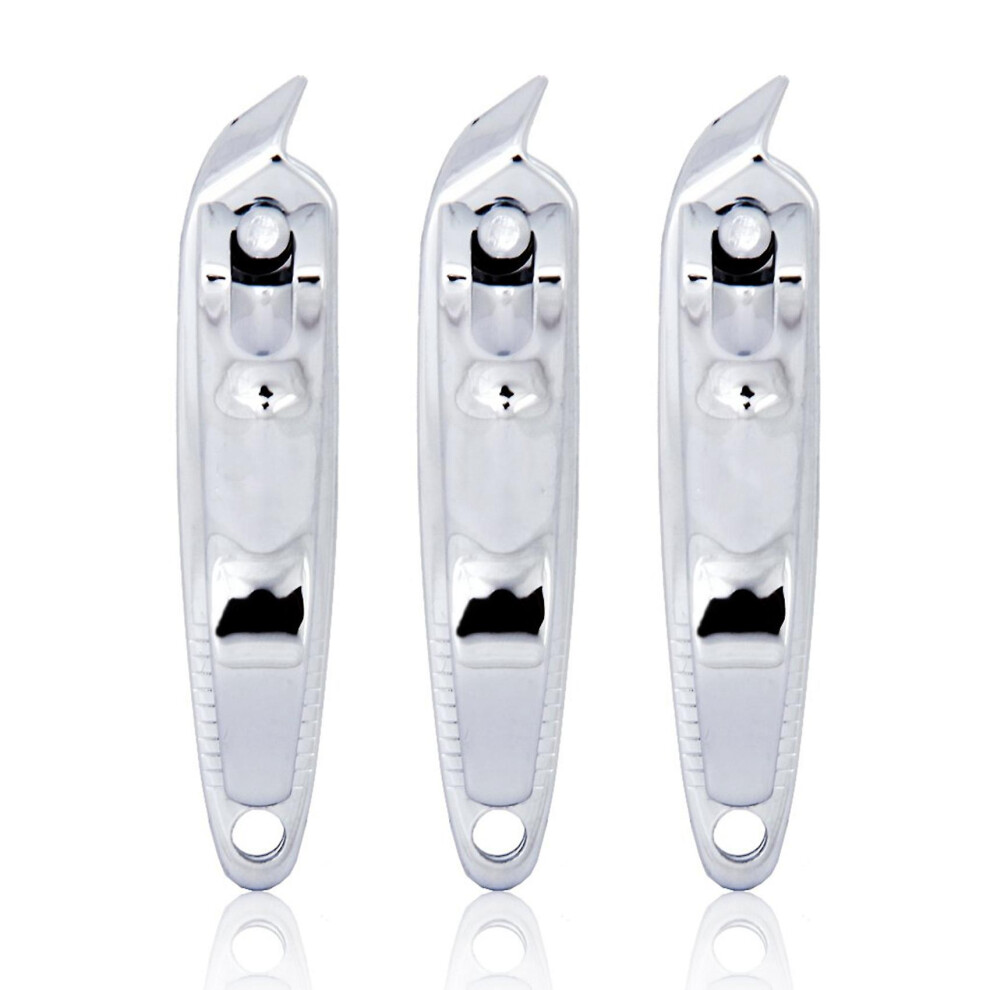3x Slanted Edge Nail Cutter Nail Clippers Cilppers Fingernail Toenail