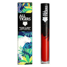Luciu de buze, All Tigers, Natural & Vegan, Natural, Mat, 888, Spune-mi regină, 8 ml