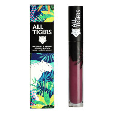 Luciu de buze, All Tigers, Natural & Vegan, Natural, Mat, 980, Simte puterea, 8 ml