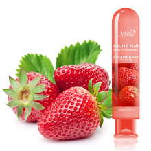 (Strawberry Flavor) Lubricant For Women's Private Parts Non-staining Water-based Lubricant For Women Men Sexual Pleasure